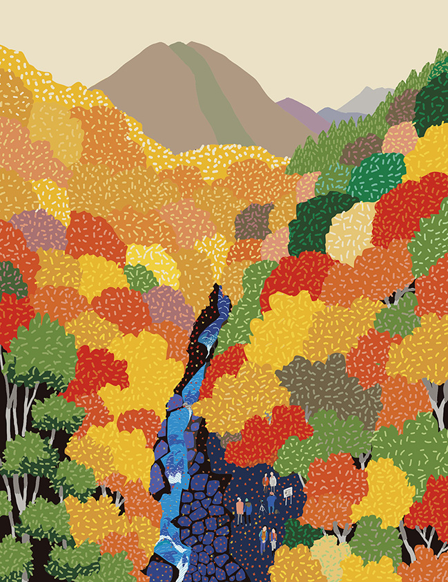 中津川渓谷（北塩原村）
