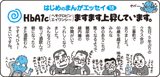 はじめのまんがエッセイ